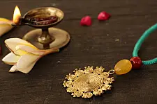 आराधना | Aradhana ✺ Brass Necklace { 4 }